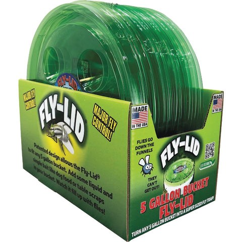 Fly-Lid 5 Gal. Bucket Fly Trap; Mfg #41092