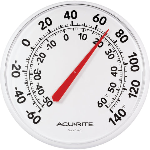 AcuRite Basic Indoor And Outdoor Thermometer; Mfg #01360A3