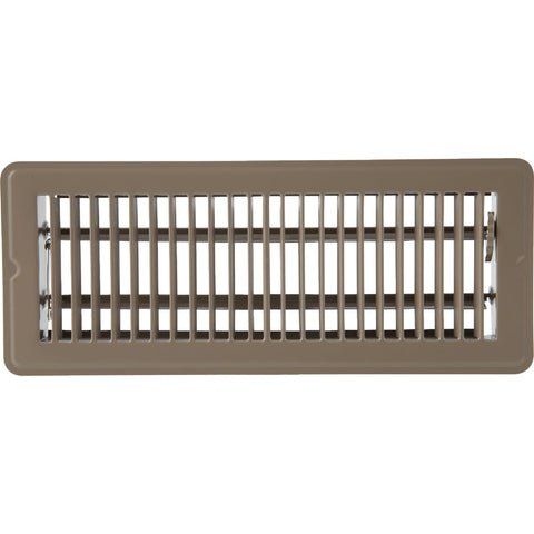 Home Impressions Steel Floor Register; Mfg #1FL0212BR-NH