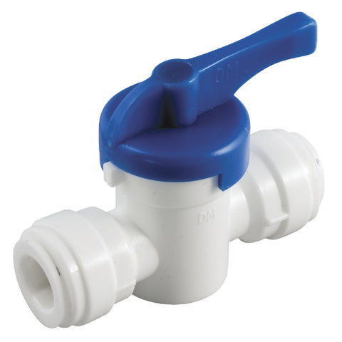 Anderson Metals Plastic Push-in Ball Valve; Mfg #53906-04