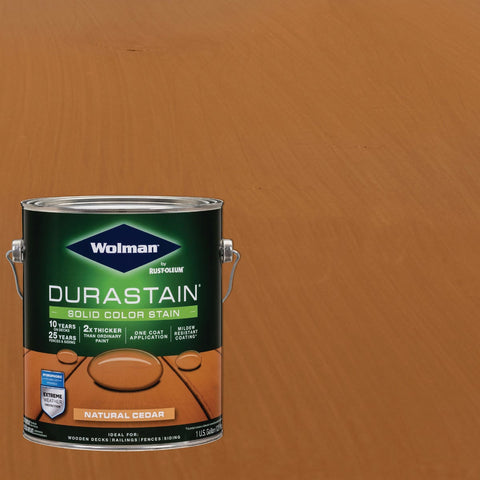 Wolman DuraStain One Coat Exterior Stain; Mfg #288080