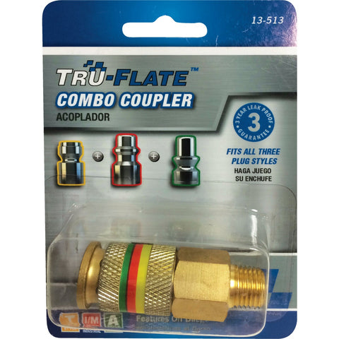 Tru-Flate Combo Coupler; Mfg #13-513