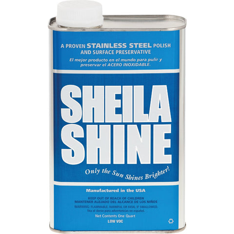 Sheila Shine Low VOC Stainless Steel Cleaner, Polish & Surface Preservative; Mfg #SSCA-32