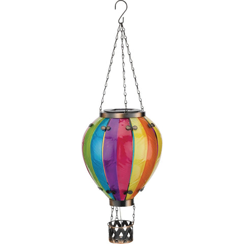 Regal Art & Gift Hot Air Balloon Solar Lantern; Mfg #12763