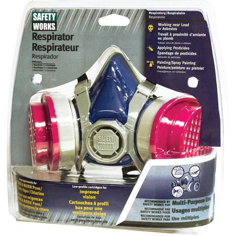 Safety Works Multipurpose Respirator; Mfg #SWX00320-01