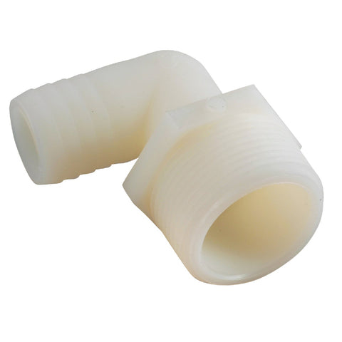 Anderson Metals Male Nylon Elbow; Mfg #53720-1208
