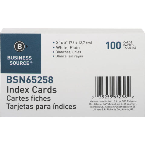 Business Source Index Card; Mfg #BSN65258