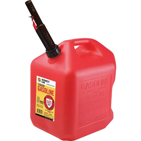 Midwest Can Auto Shut-Off Fuel Can; Mfg #5610