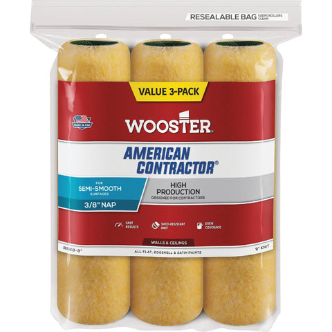 Wooster American Contractor Knit Fabric Roller Cover; Mfg #R568-9