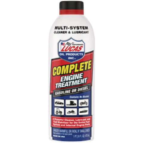 Lucas Oil 16 Oz. Engine Treatment; Mfg #LUCA10016
