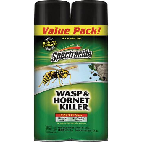 Spectracide 18.5 Oz.  Wasp & Hornet Killer; Mfg #HG-27221