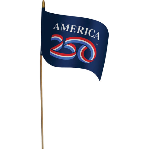 Valley Forge America 250 Stick Flag Display; Mfg #A250812SFD