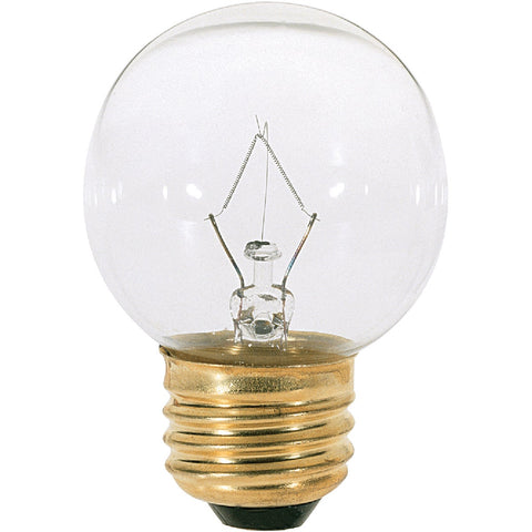 Satco Medium G16.5 Incandescent Globe Light Bulb; Mfg #S4538