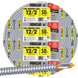 Southwire 12/2 Steel Armored Cable Electrical Wire; Mfg #55274952