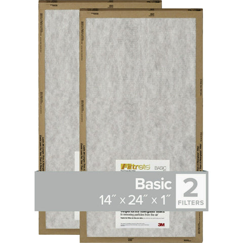 Filtrete Residential MPR Flat Panel Furnace Filter; Mfg #FPL23-2PK-24