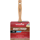 Wooster Bravo Stain Paint Brush; Mfg #F5116-4 3/4
