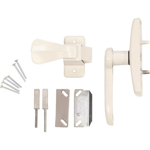 Larson Georgian Lever Storm Door Latch; Mfg #CH3010301