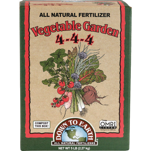 Down To Earth Vegetable Garden Mix; Mfg #DTE07854
