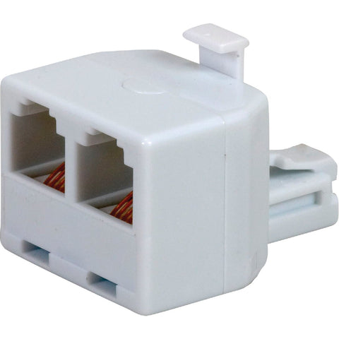 RCA Duplex Phone Splitter Adapter; Mfg #TP257WHR