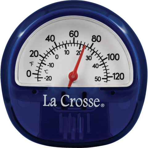 La Crosse Technology Indoor & Outdoor Magnetic Thermometer; Mfg #104-106BL