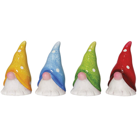 Alpine Ceramic Gnome Head Statue; Mfg #QWR1018AHH