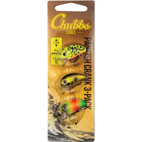 Inception Chubbs 3 Fishing Lure Kit; Mfg #Y185-A