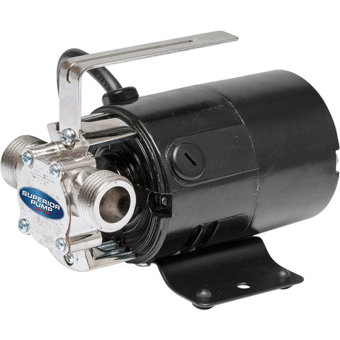 Superior Pump 115V Portable Transfer Pump; Mfg #90040