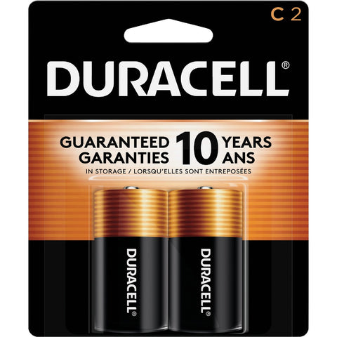 Duracell CopperTop C Alkaline Battery; Mfg #09161