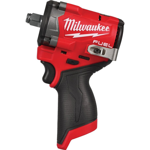 Milwaukee M12 FUEL Stubby 1/2 In. Cordless Impact Wrench - Tool Only; Mfg #2563-20