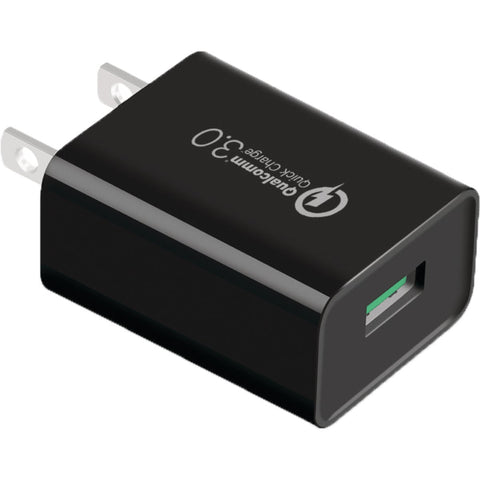 Gigastone USB QC3.0 Wall Charger; Mfg #GS-GA-8121B-R