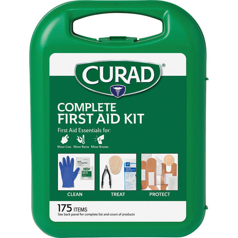 Curad Complete First Aid Kit; Mfg #CURFAK300RBV1