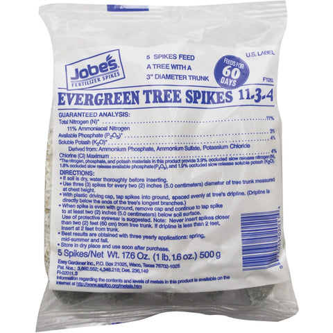 Jobe's Evergreen Tree Spikes; Mfg #02011