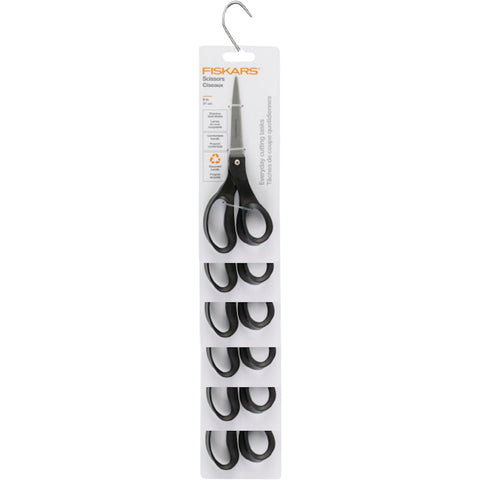 Fiskars 8 In. Multipurpose Stainless Steel Scissors Clip Strip; Mfg #1072296