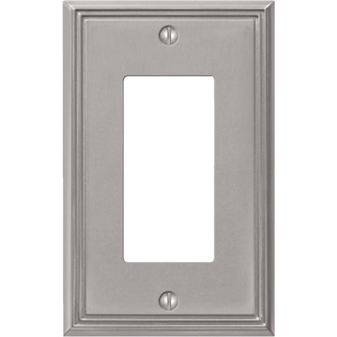 Amerelle Metro Line Cast Metal Rocker Decorator Wall Plate; Mfg #77RBN