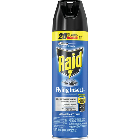 Raid Flying Insect Killer; Mfg #81666