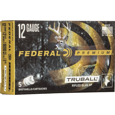 Federal Premium Vital-Shok Truball Slug Ammunition; Mfg #15601