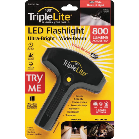 TripleLite 800 Lm. 180 Deg LED Flashlight; Mfg #TL800-PLB-01