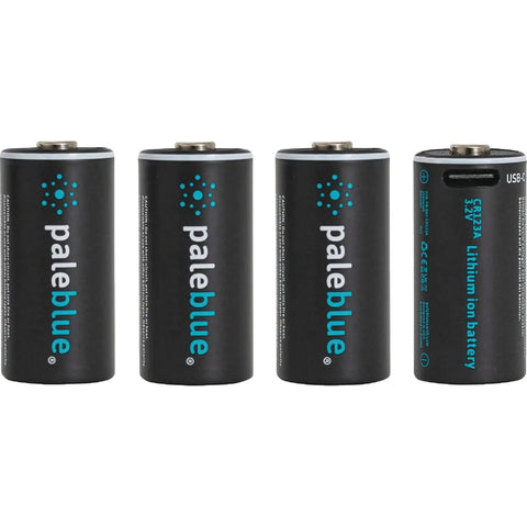 Paleblue CR123A Rechargeable Battery; Mfg #PB-CR123A-C