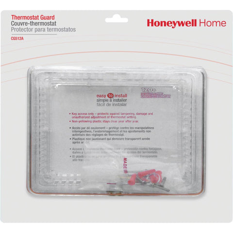 Honeywell Home Locking Thermostat Guard; Mfg #CG512A1009