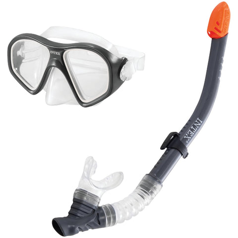 Reef Rider Swim Goggles Mask & Snorkel; Mfg #55648E