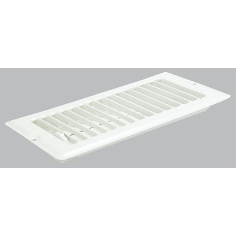 United States Hardware Floor Register; Mfg #V-102WB
