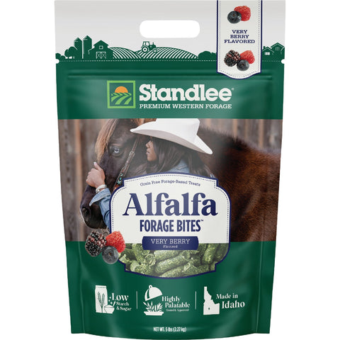 Standlee Premium Western Forage Flavored Alfalfa Forage Bites; Mfg #1175-41012-0-0