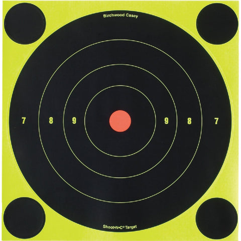 Birchwood Casey Shoot-N-C 8-Inch Bulls-Eye Target; Mfg #BC-34805