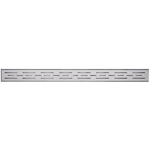 B&K Linear Offset Pattern Grate Shower Drain; Mfg #133-001G01