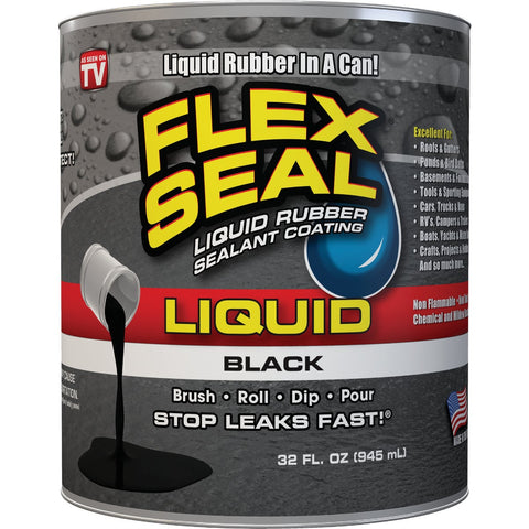 Flex Seal Liquid Rubber Sealant; Mfg #LFSBLKR32