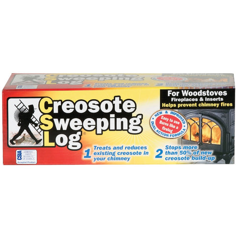 Creosote Sweeping Log Creosote Remover; Mfg #SL824-12