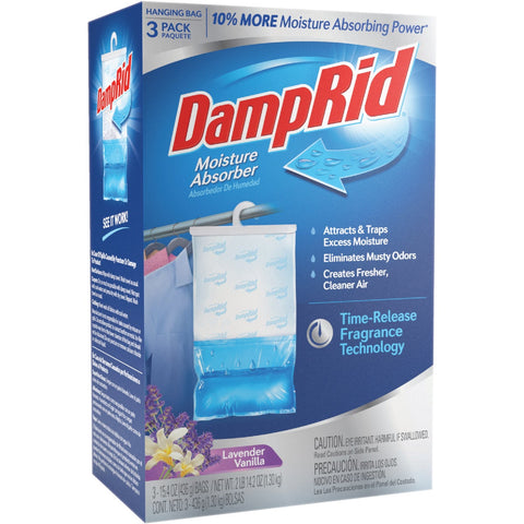 DampRid Hanging Moisture Absorber & Remover; Mfg #FG83LVSB