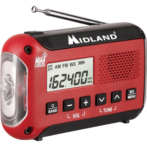 Midland Emergency Weather Alert Radio & Flashlight; Mfg #ER10VP