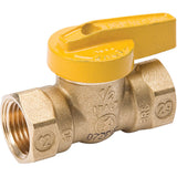 ProLine Forged Brass Gas Ball Valve, 1-Piece Body; Mfg #110-523