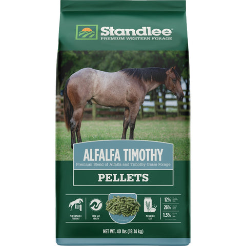 Standlee Premium Western Forage Alfalfa & Timothy Horse Feed Supplement; Mfg #1575-30101-0-0